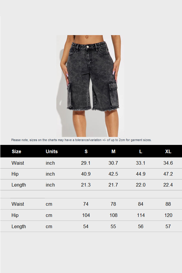 Wash Cargo Shorts