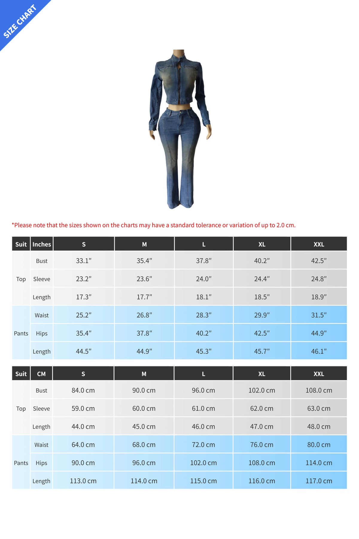 Stretch Long Sleeve Flare Pants Set
