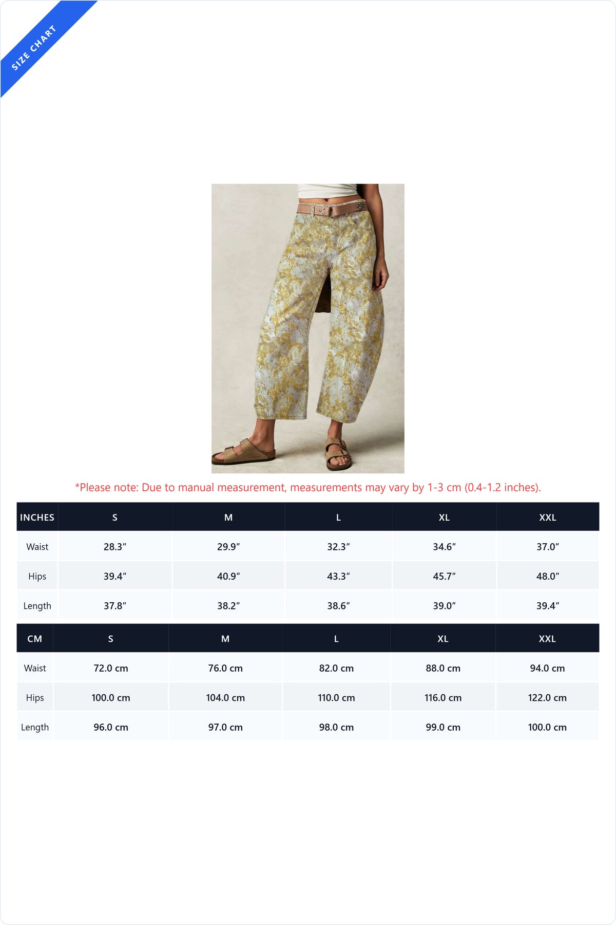 Vintage Floral Relaxed Barrel Leg Jeans