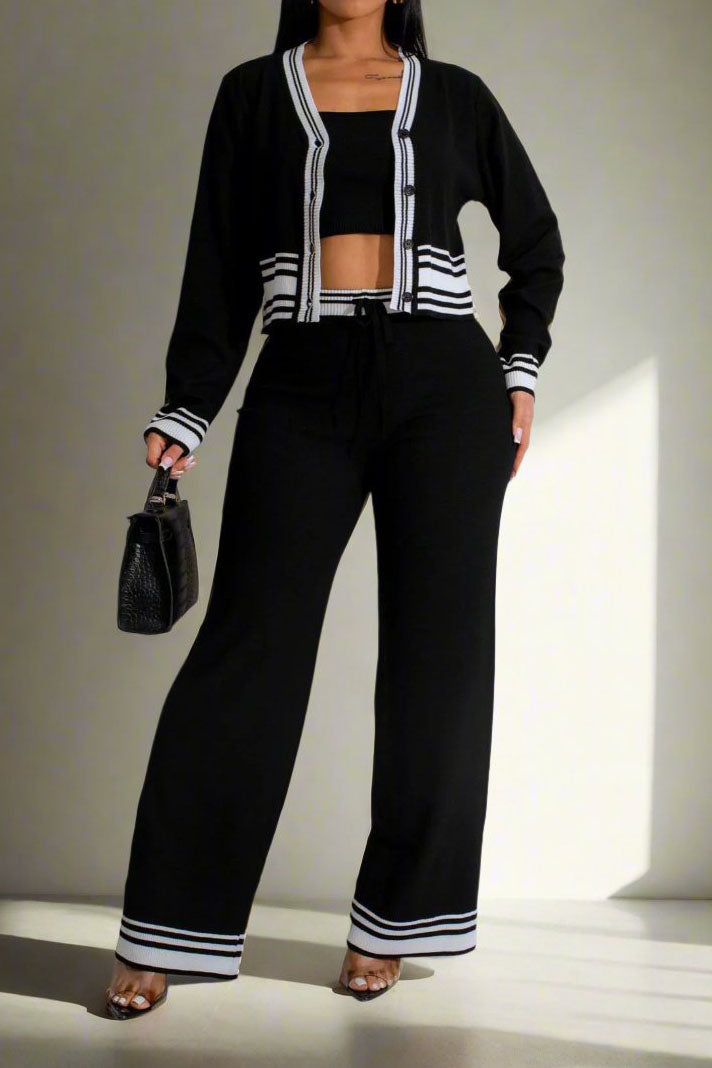 Knit Pant Set