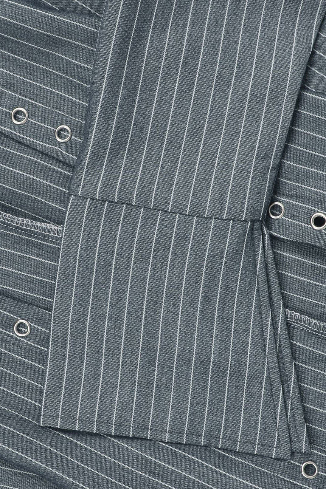 Striped Tie Front Shirt & Shorts Set