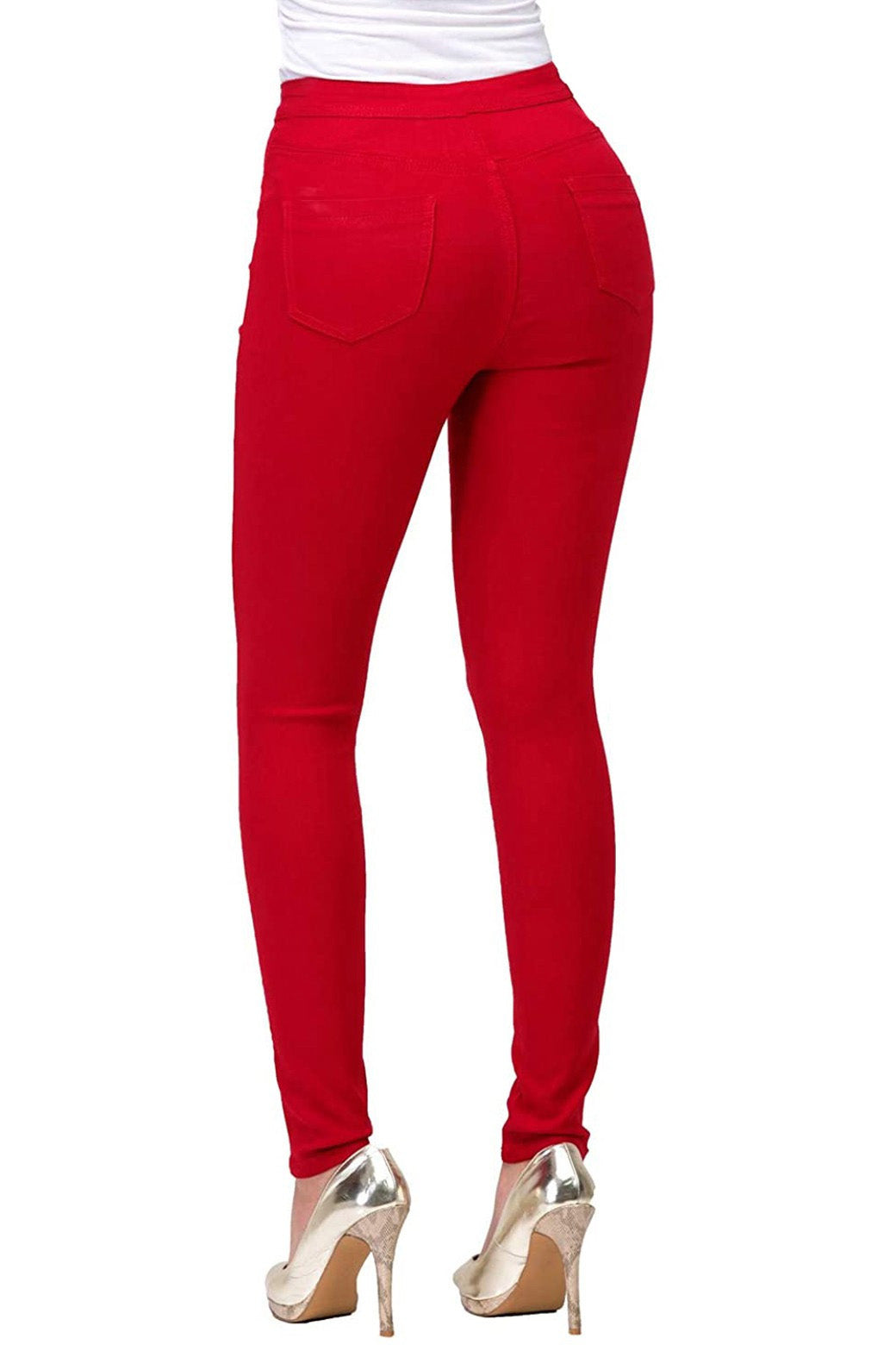 Classic High Waist Skinny Jeans