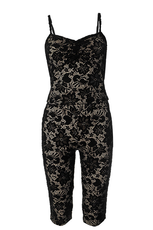 Lace Capri Set