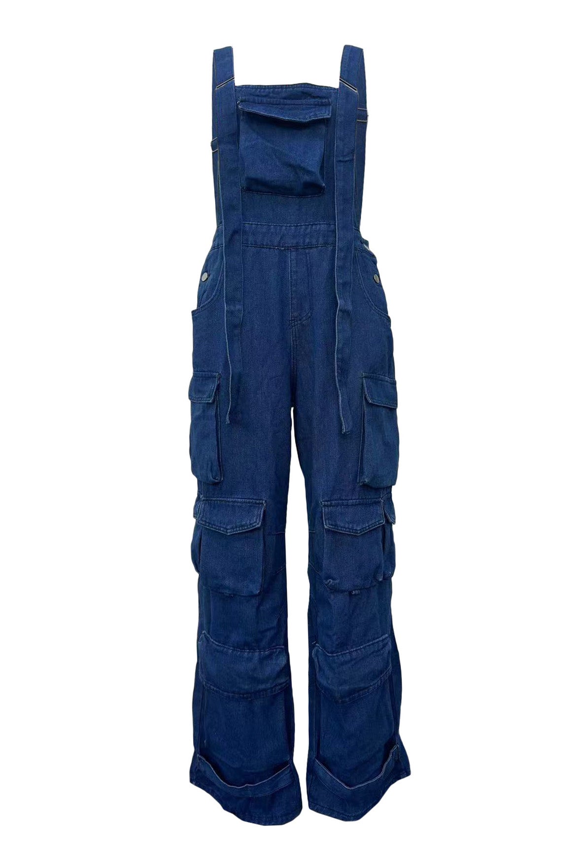 Streetwear Denim Jumpsuit