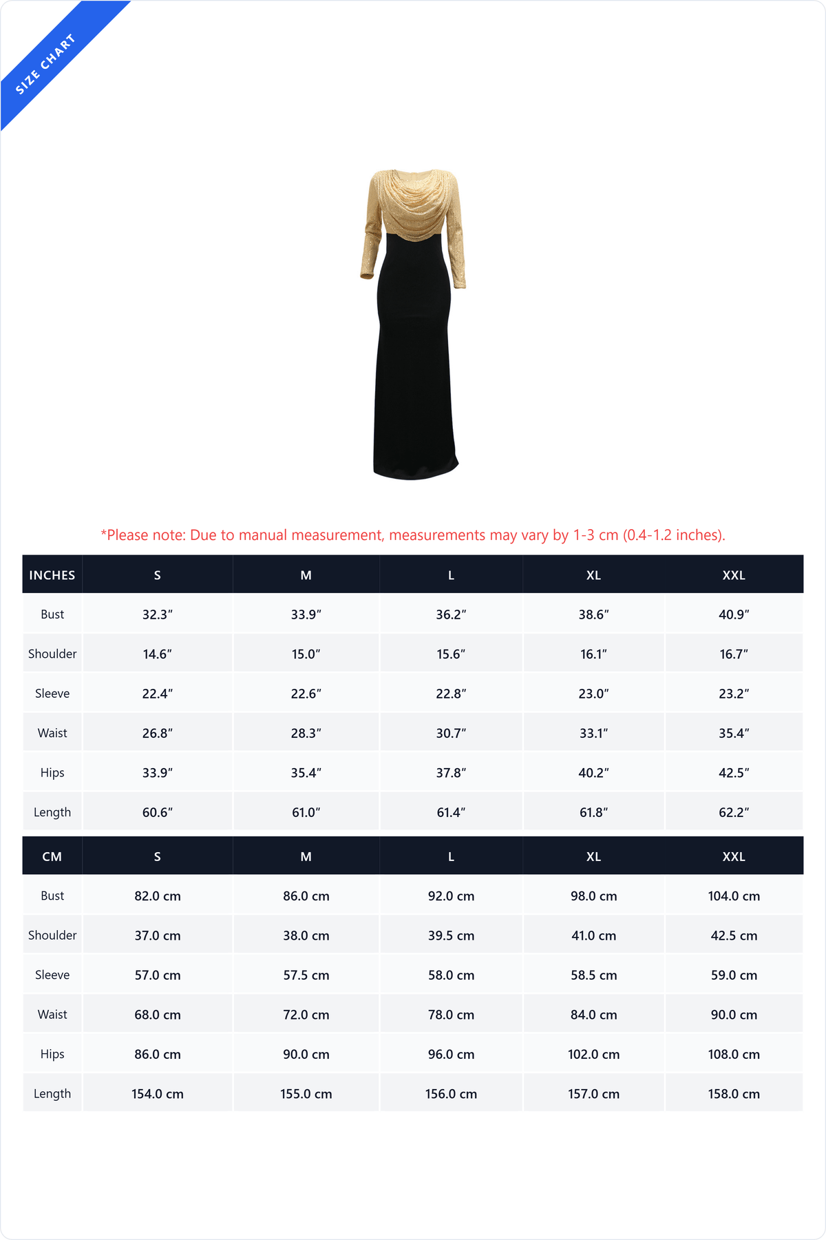 Sequin Cowl Neck Mermaid Maxi Dress