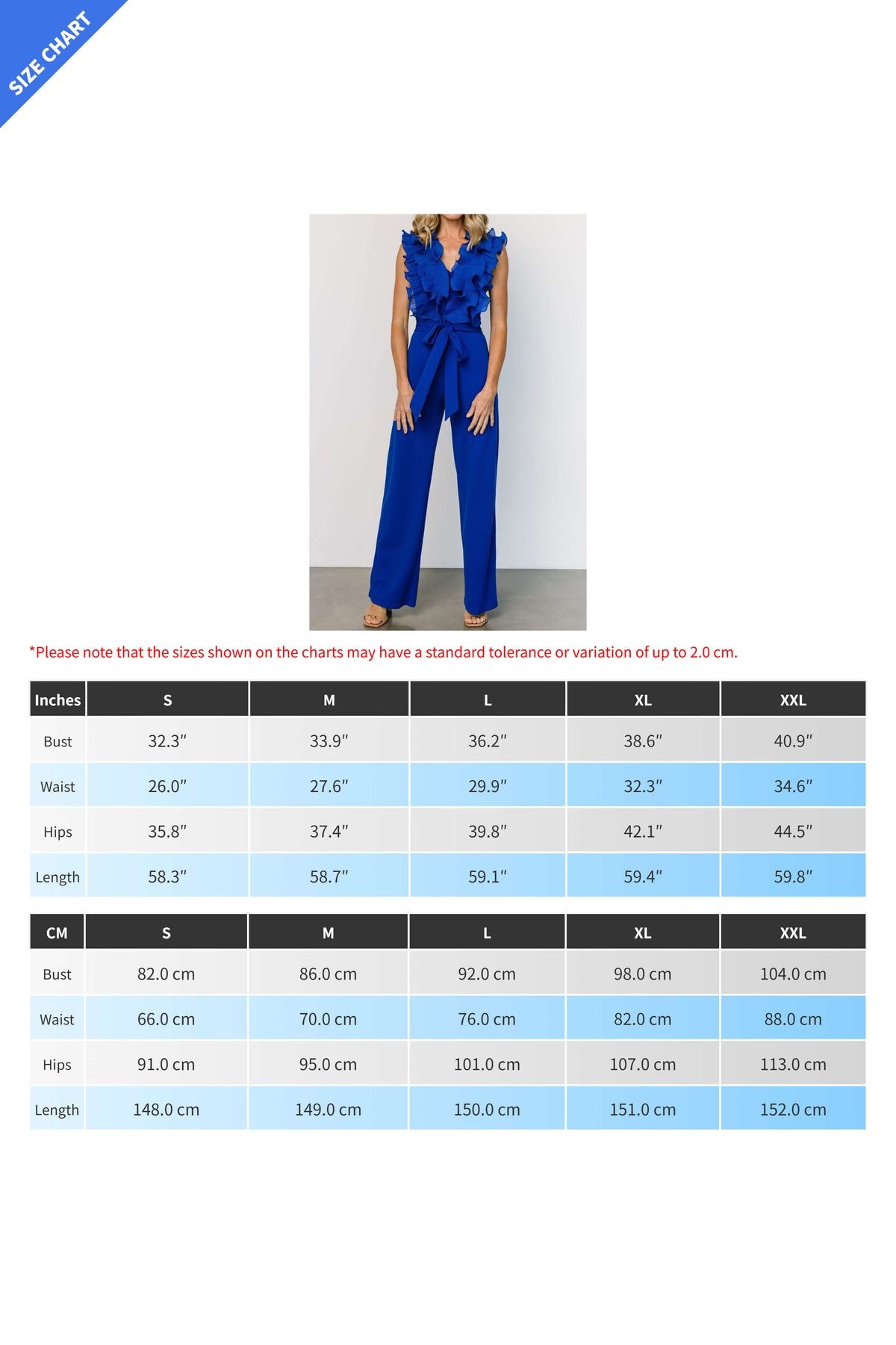 Ruffle Tank Jumpsuit