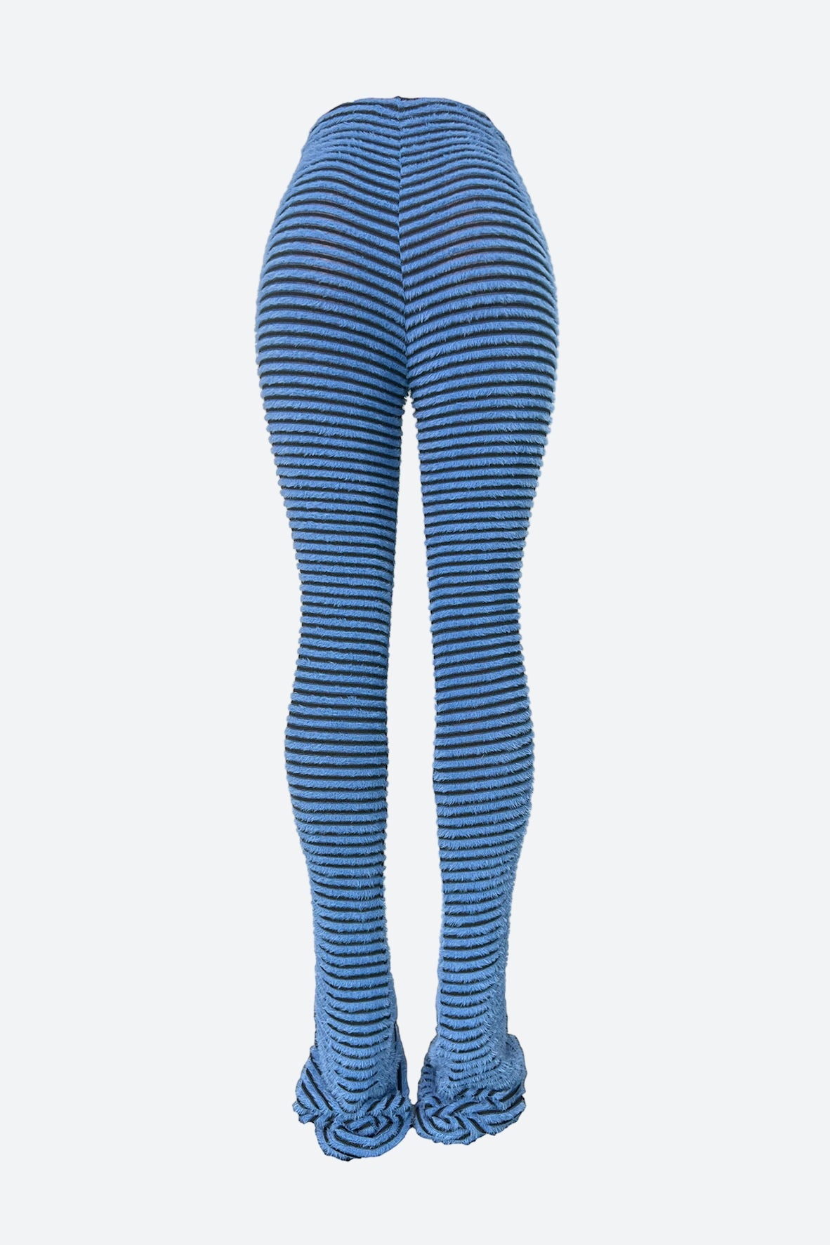 Striped Fuzzy Leggings