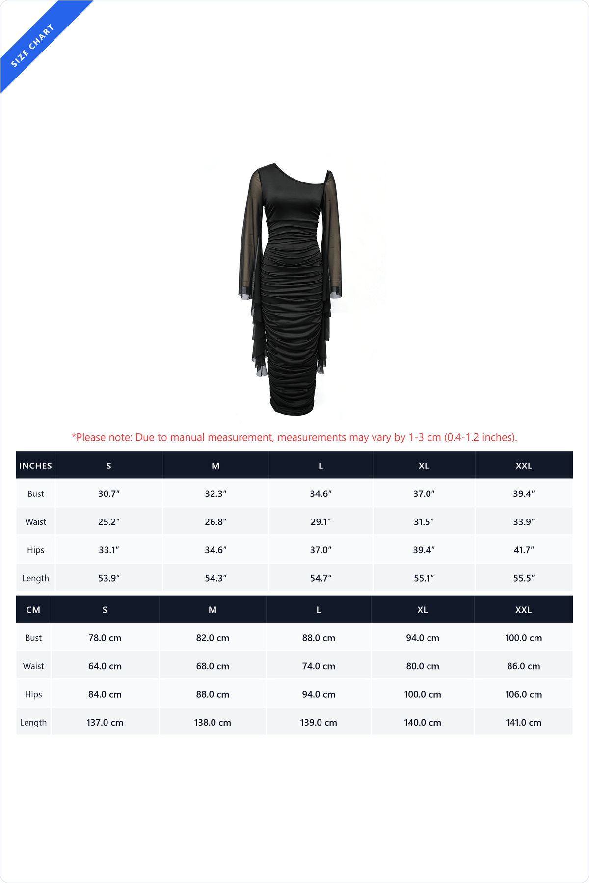 Ruched One-Shoulder Maxi Dress