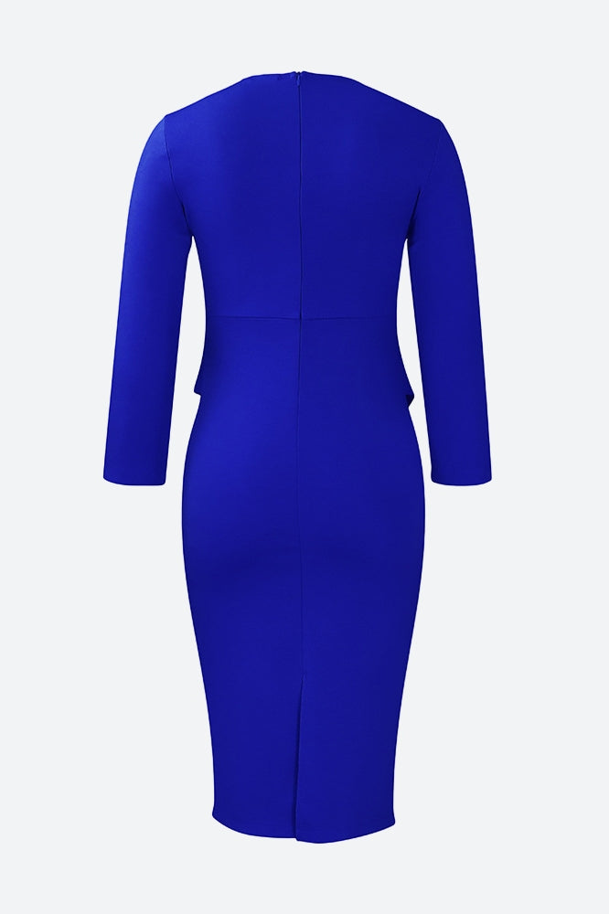Casual Elegant Solid Versatile Dress