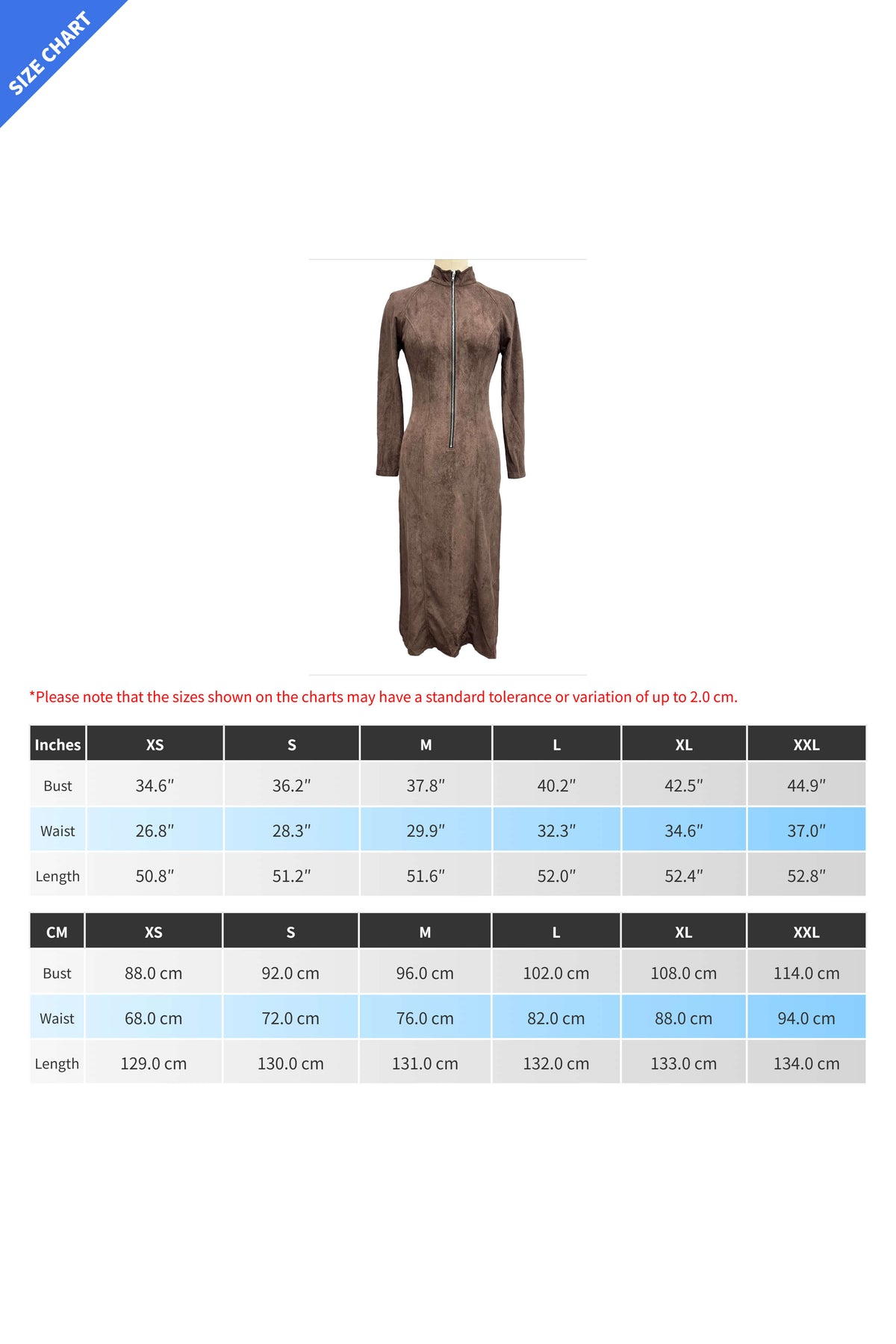 Long Sleeve Zipper Slim Fit Slit Maxi Dress