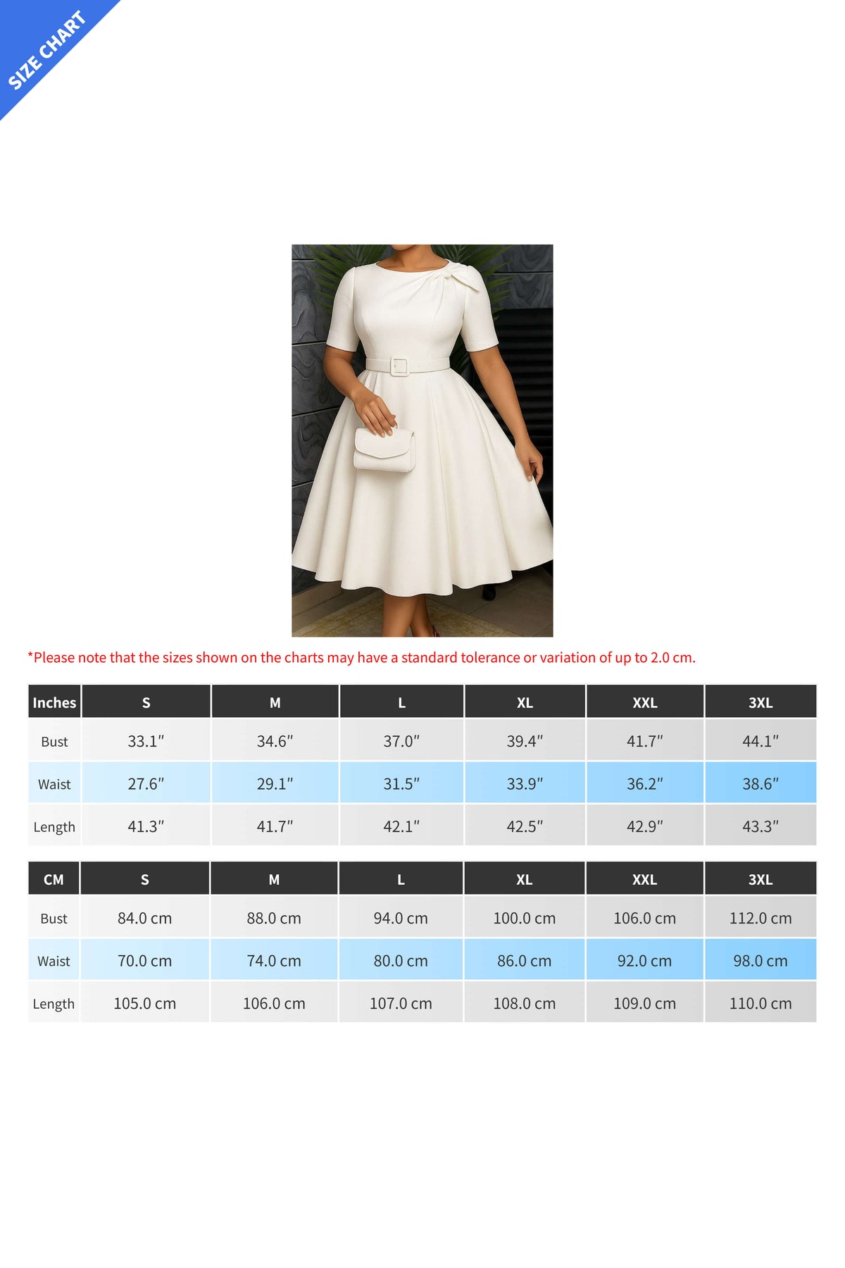 Elegant Bow Accent A-Line Midi Dress