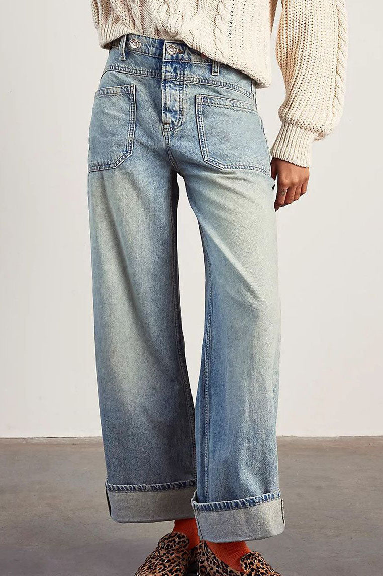 Classic Mid-Rise Comfort Jeans