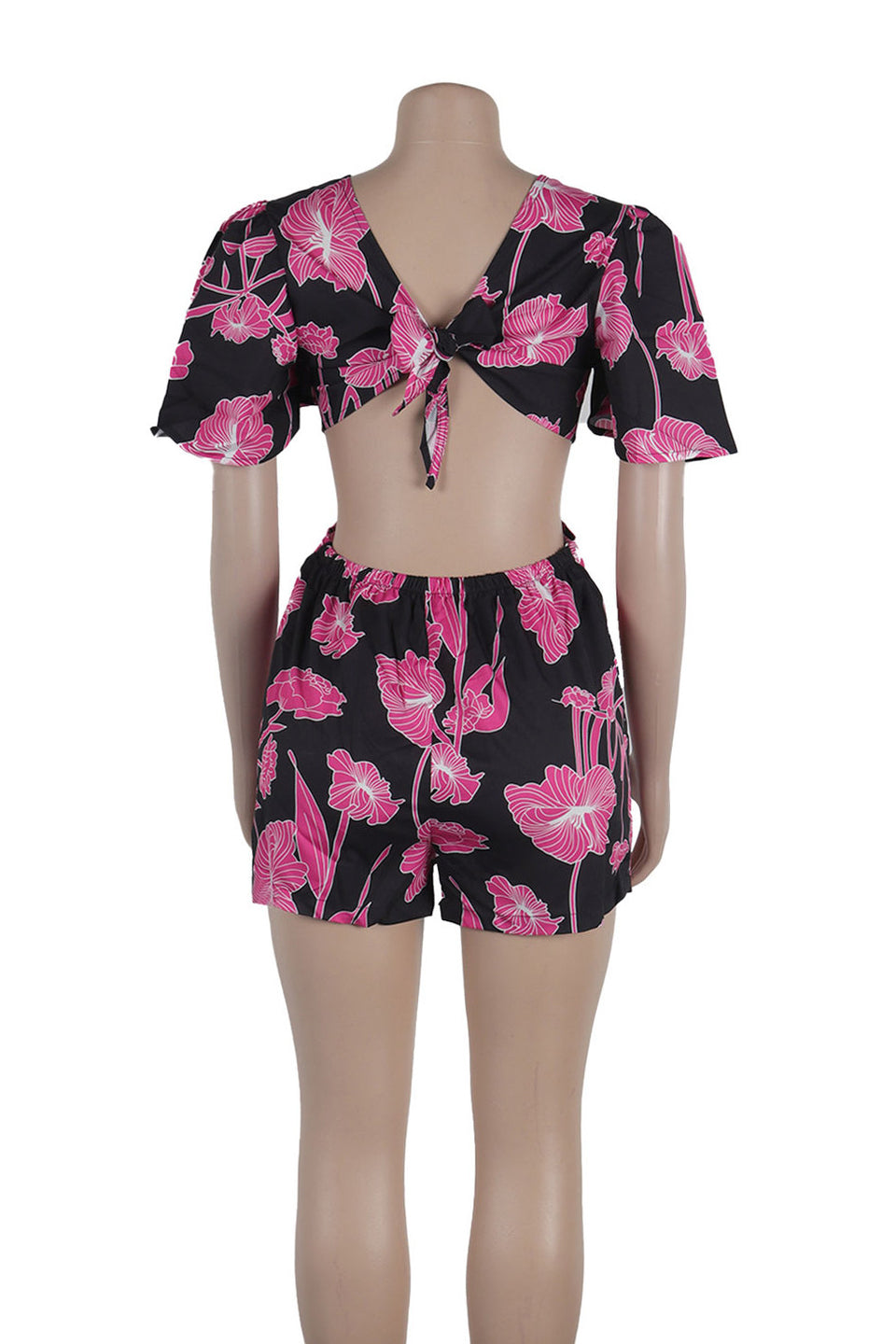 Printed Romper Dress