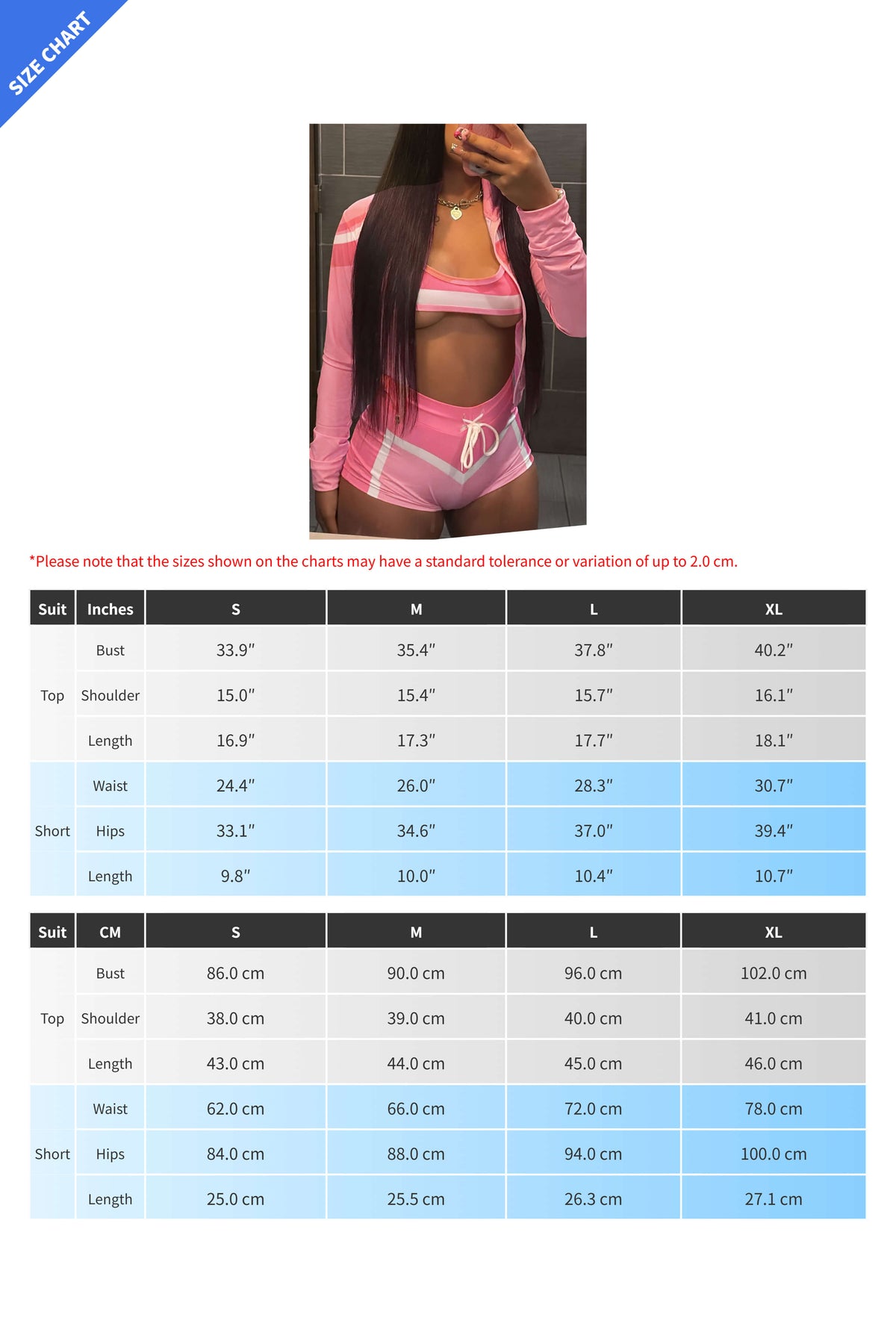 Printed Tie Front Crop Top and Shorts Set