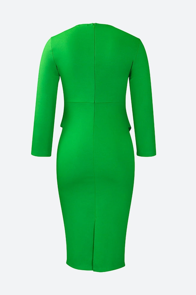 Casual Elegant Solid Versatile Dress