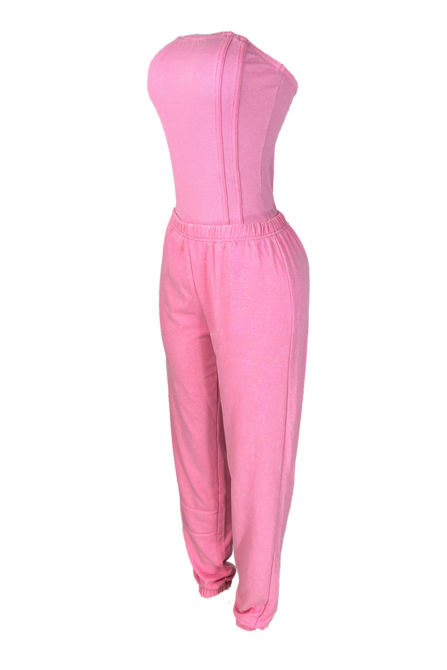 Corset Jumpsuit & Loose Pants Set