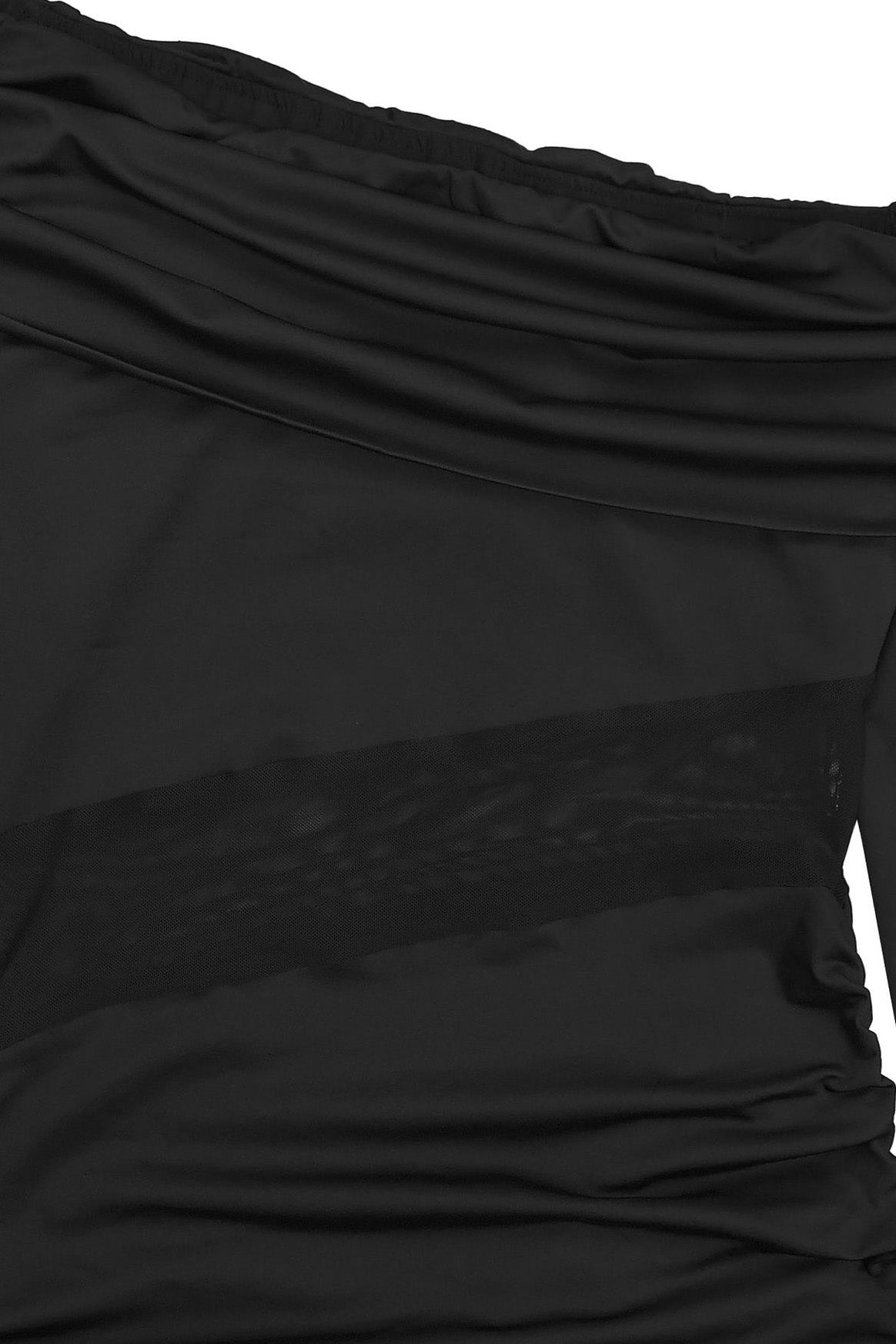 See-Through Mesh Maxi Dress