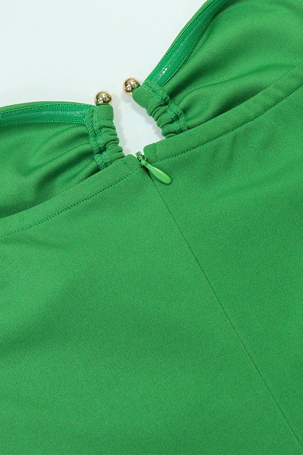 Sleeveless Tube Top Solid Color Jumpsuit