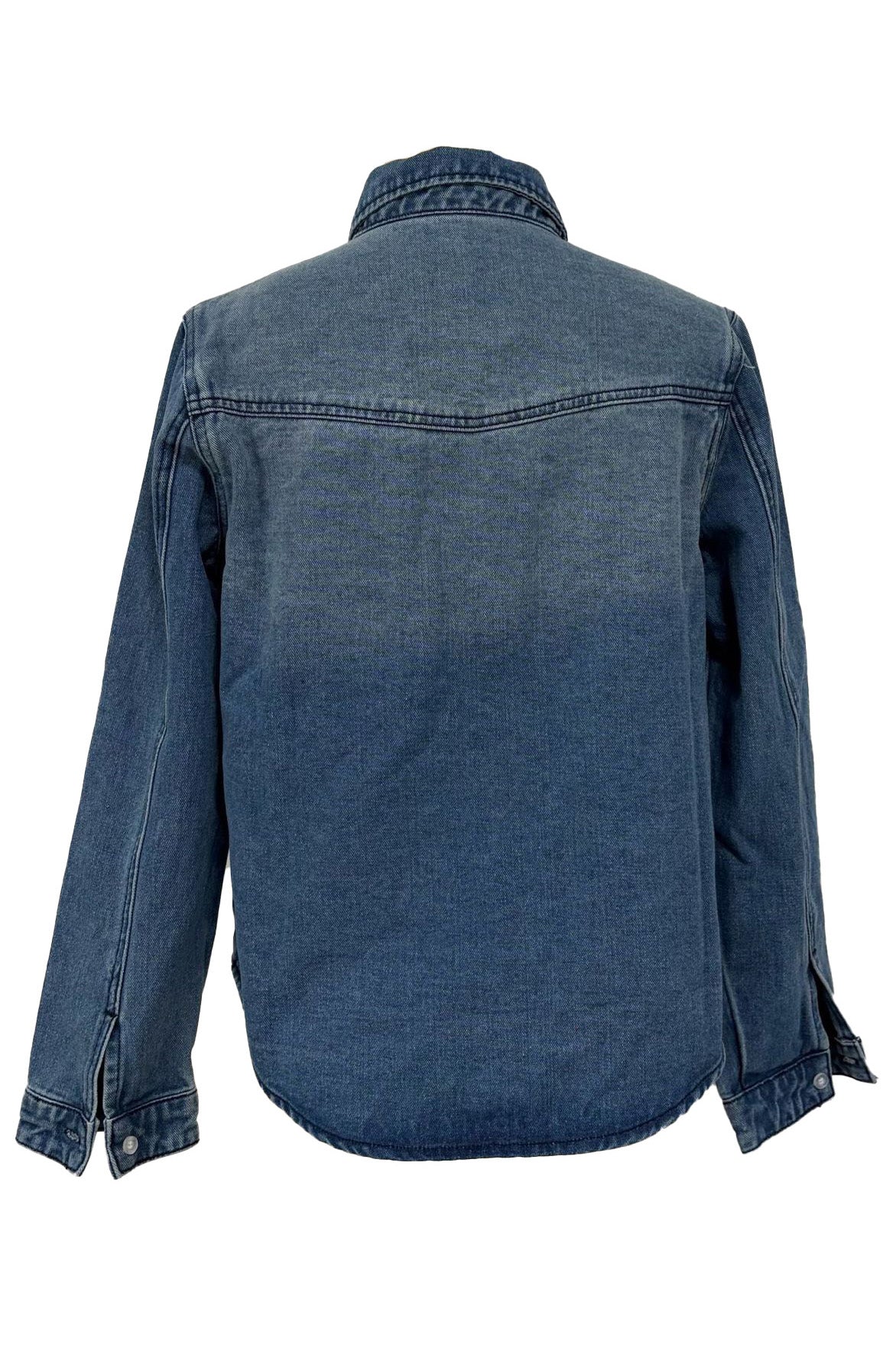 Loose Fit Casual Denim Shirt
