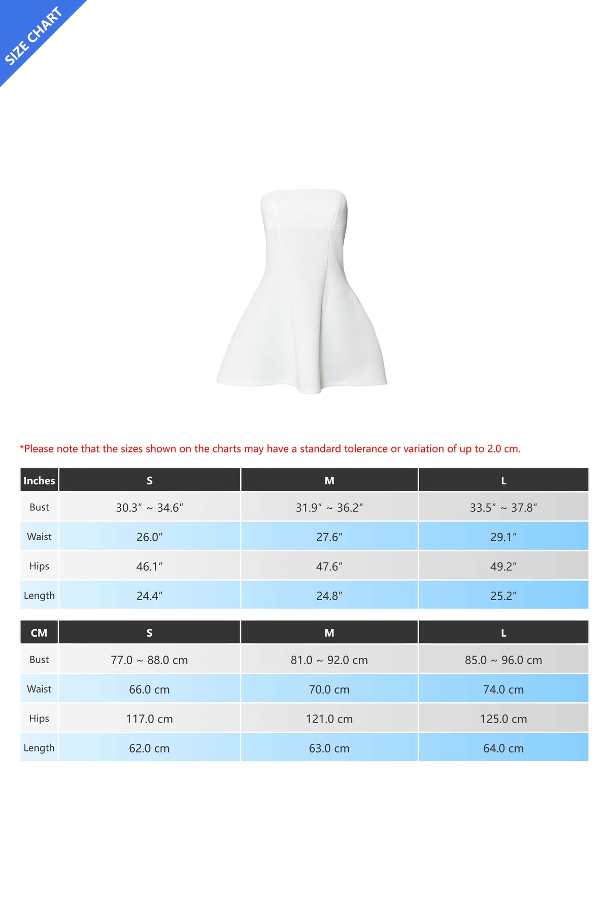 Strapless Mini Dress