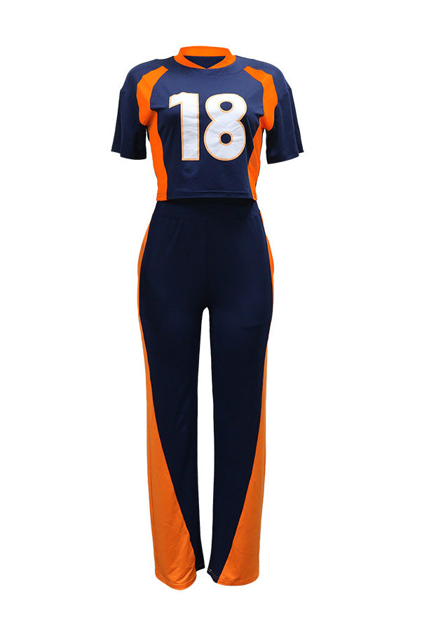 Everyday Casual 2 Piece Set Short Sleeve & Pants