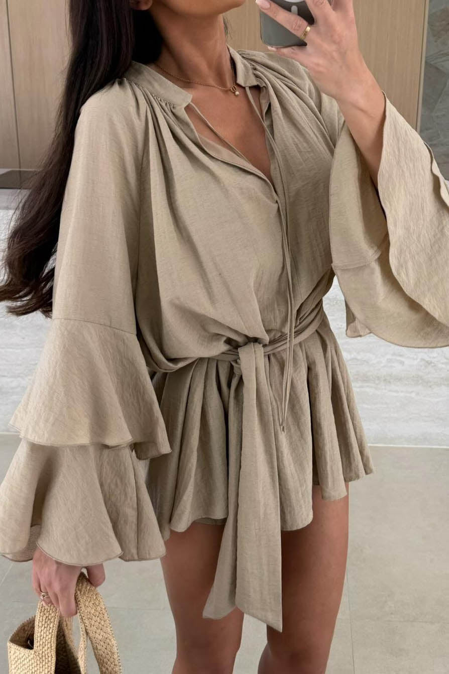 Ruffles Mini Dress