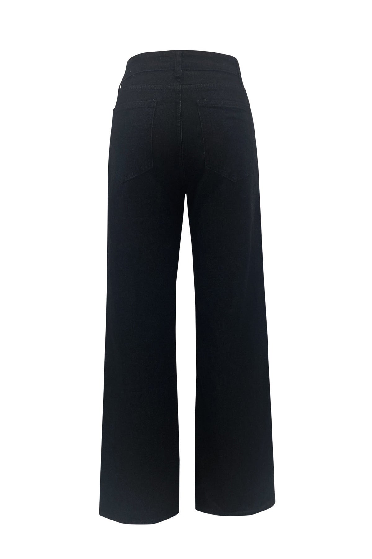 Straight Leg Long Jeans