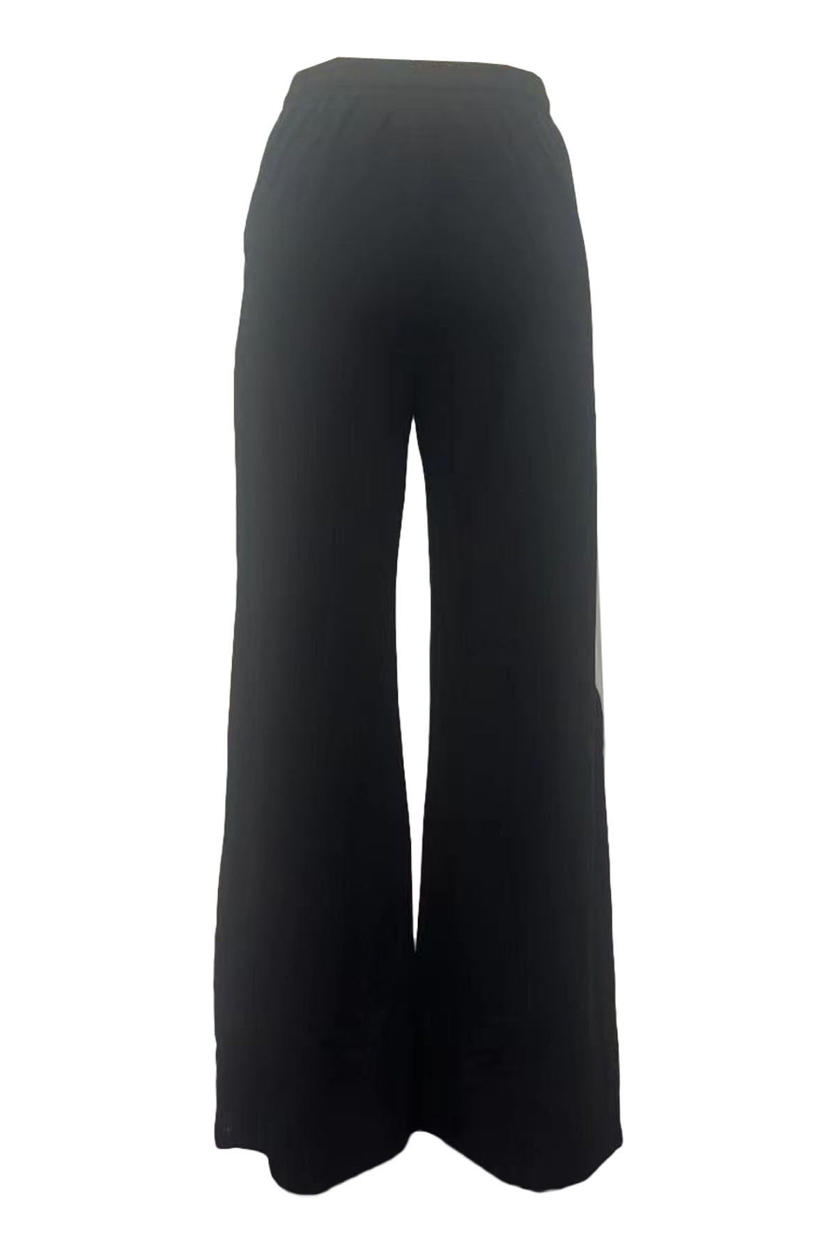 Striped Sweatpants Drawstring Straight Leg Pants