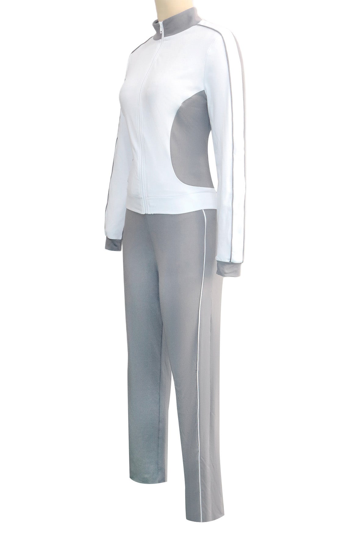 Zip-up Top & Pants Set
