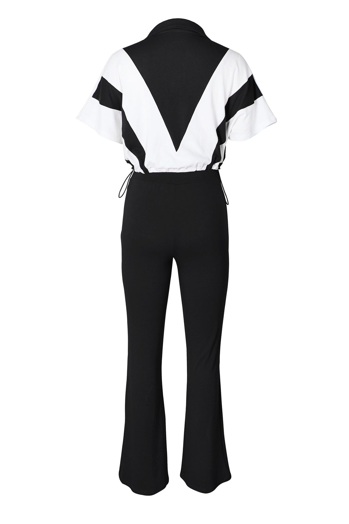 Elastic Waist Colorblock Sport 2-Piece Set