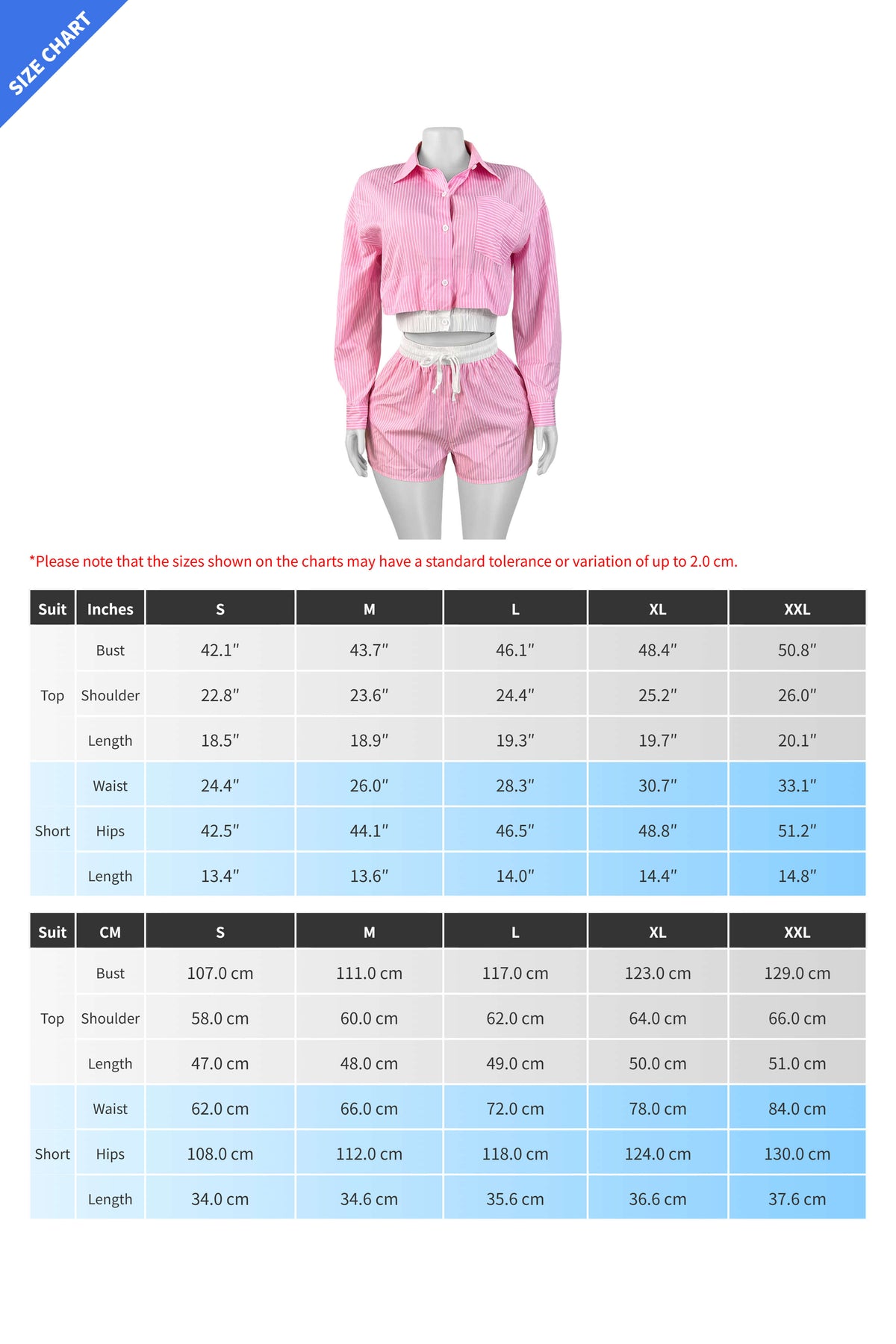 Seaside Prep Stripes Short Set