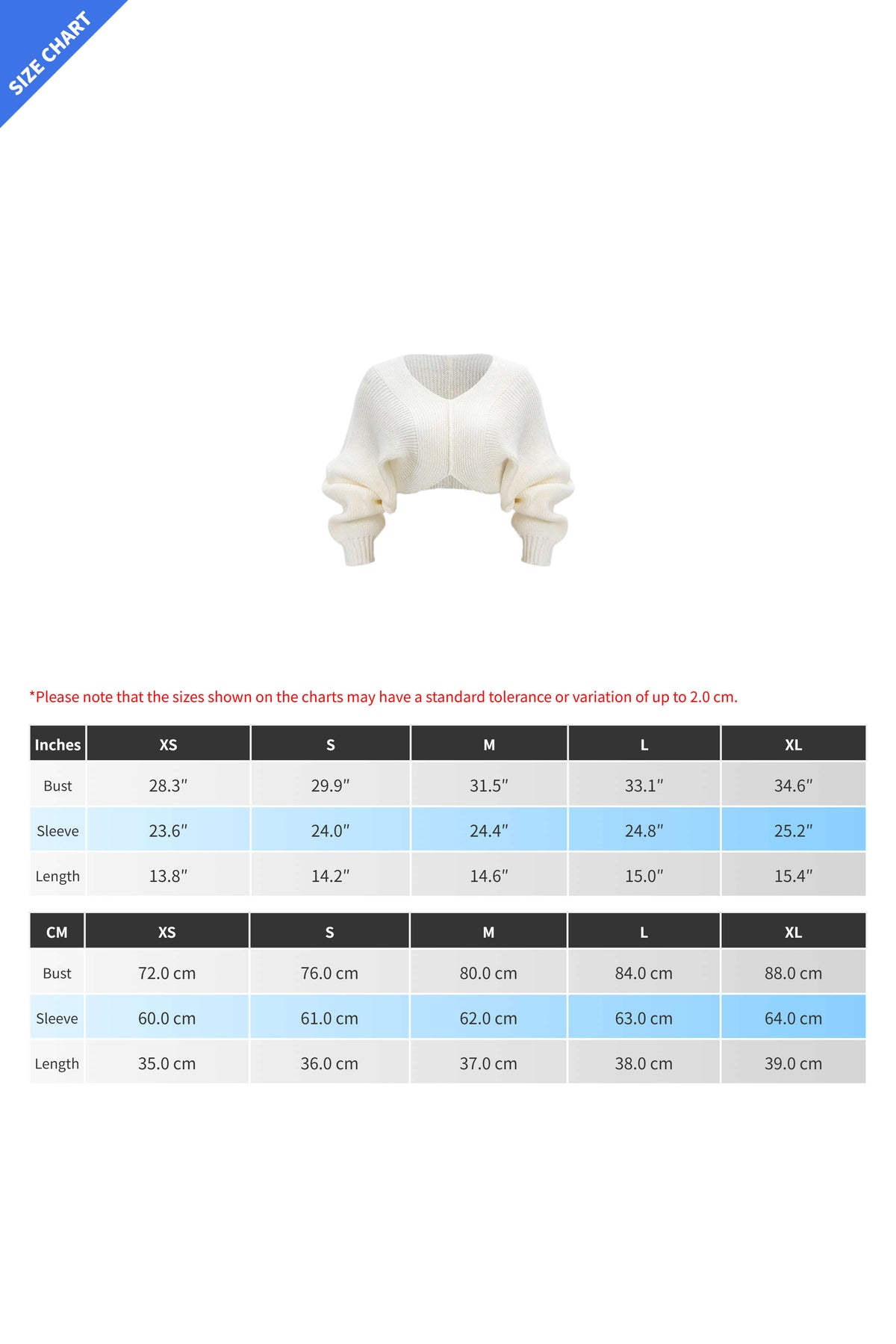 Knit V-Neck Long-Sleeve Top