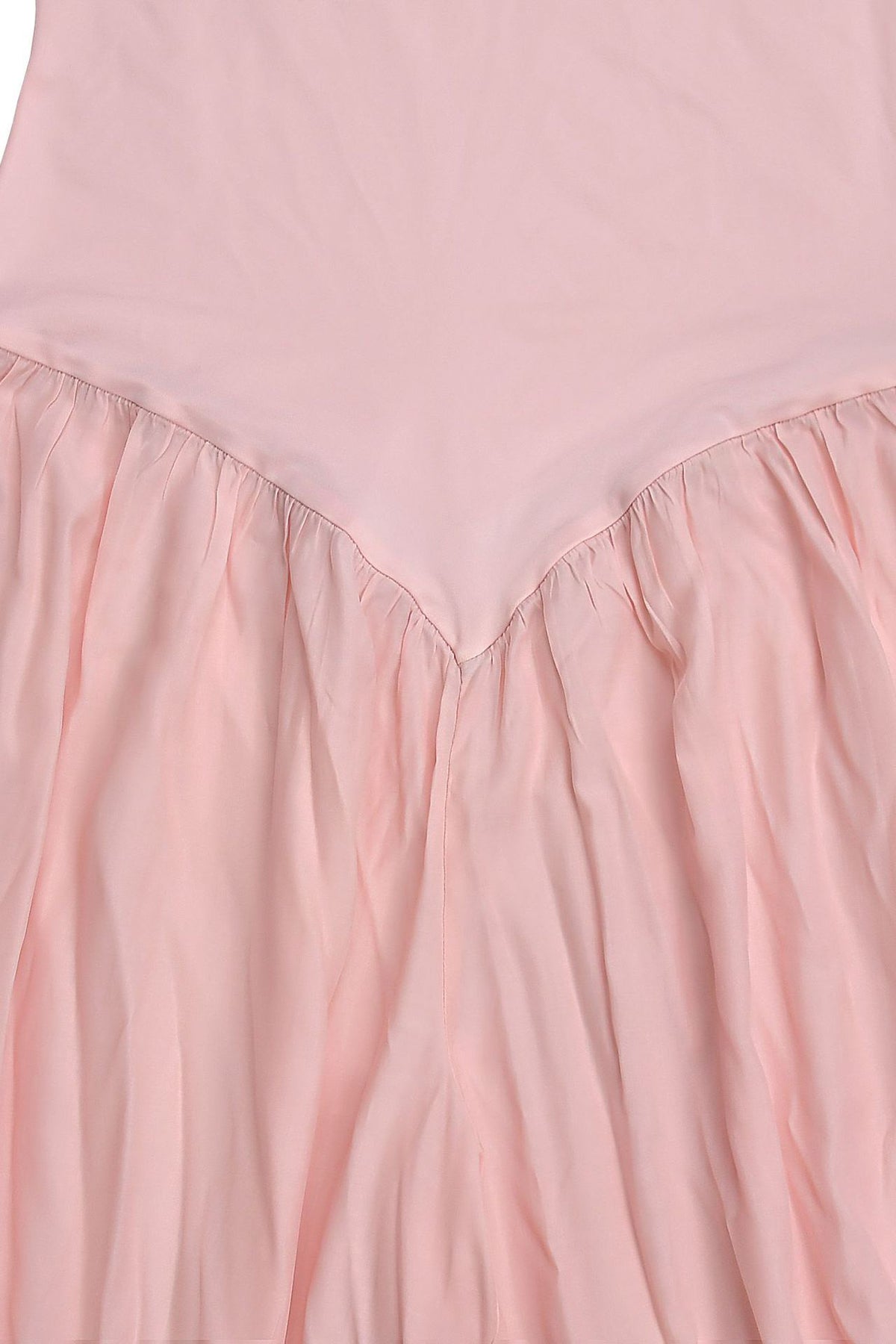 Strapless Sweetheart Pleated Balloon Jumpsuit