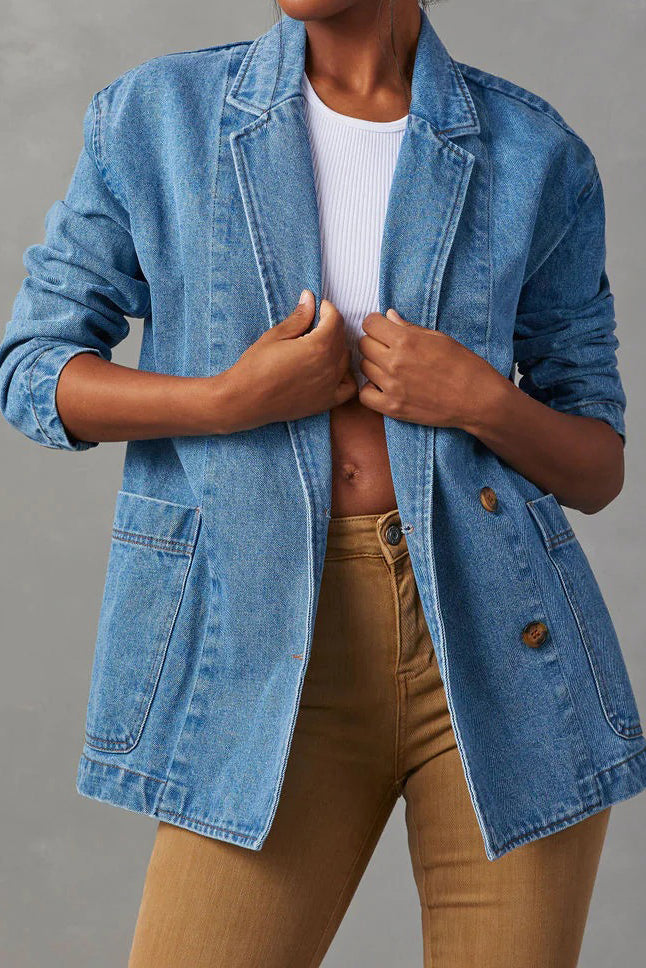 Long Sleeve Denim Jacket