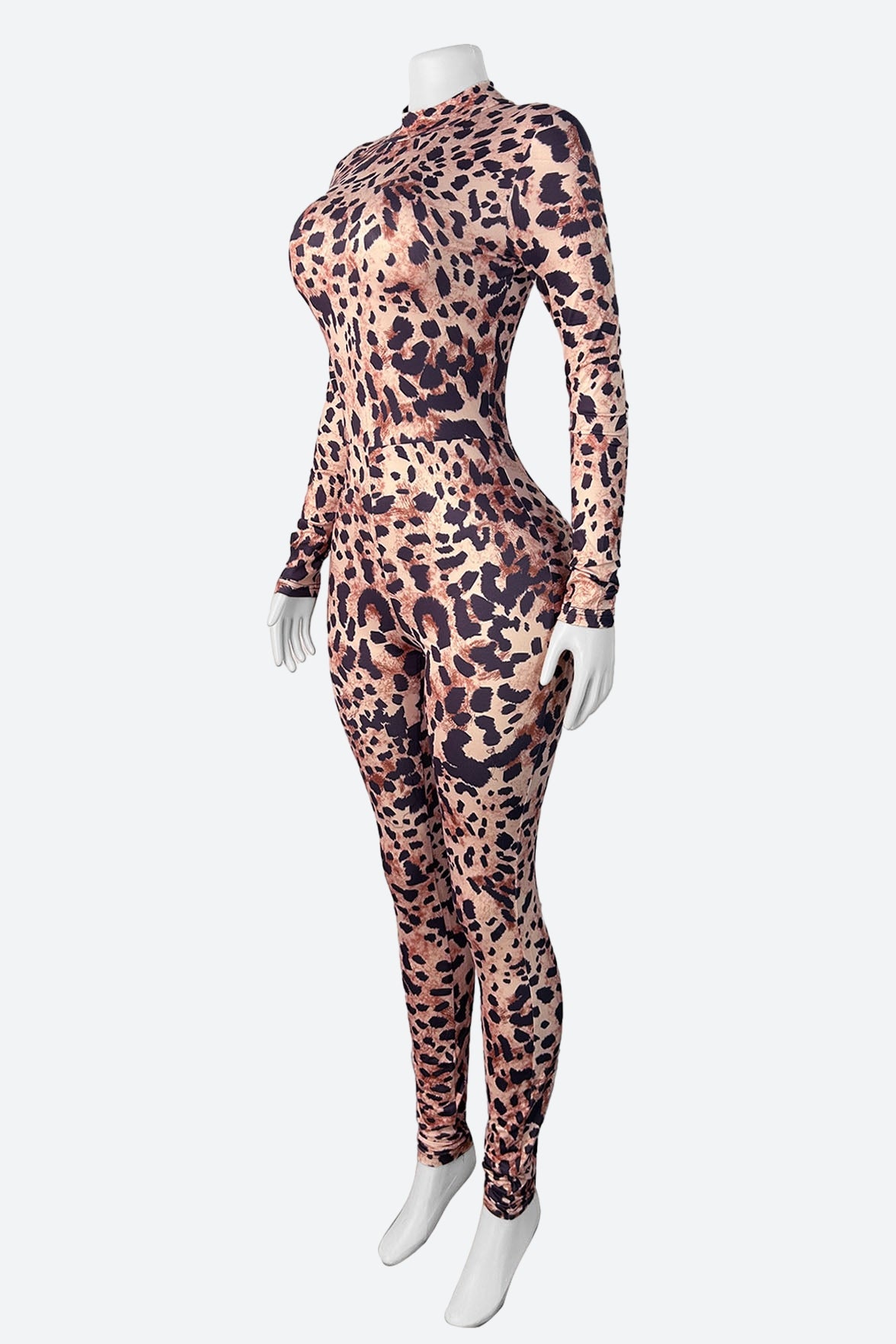 Leopard Gloved Jumpsuit