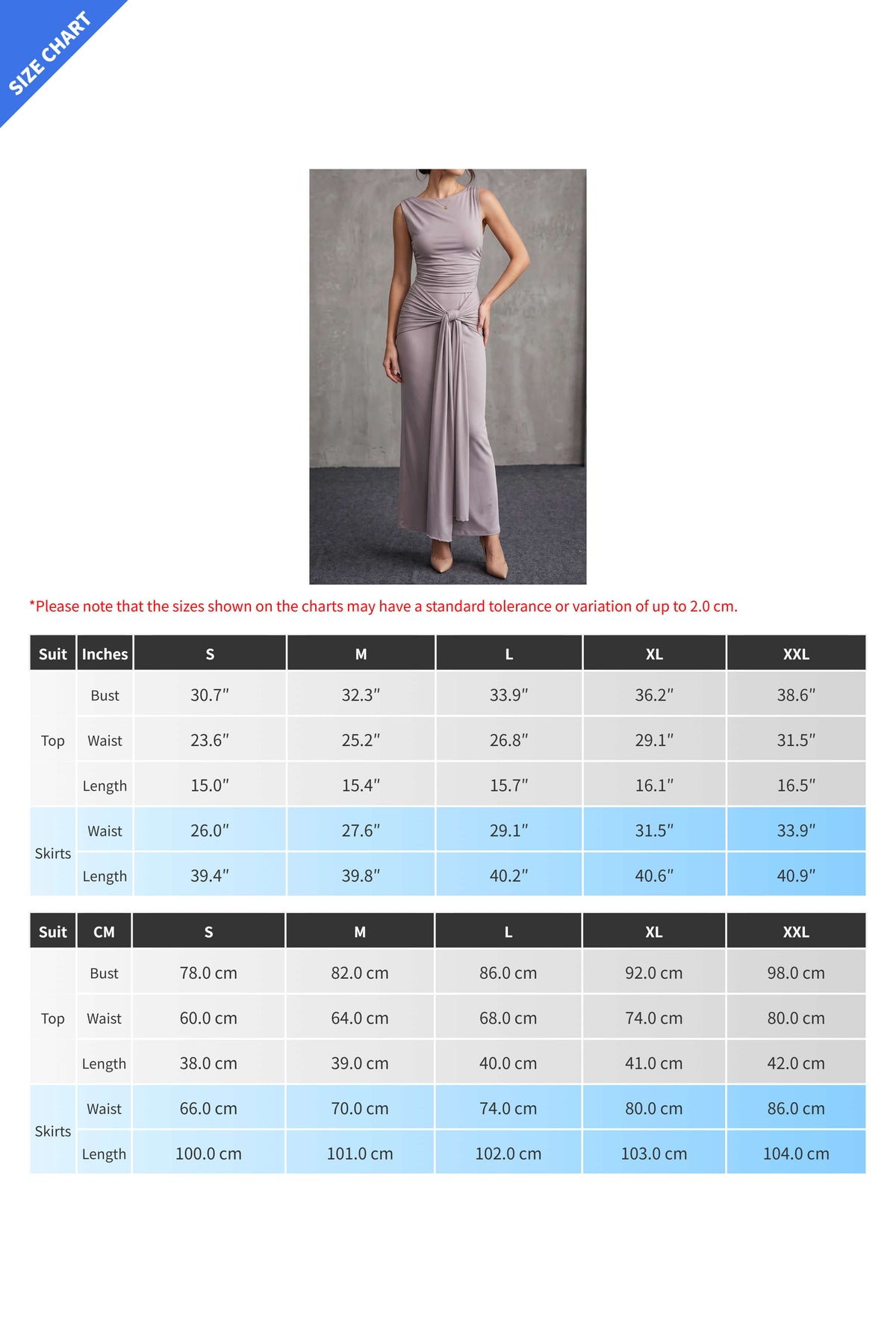 Draped Knot-Front Ruched Maxi Dress