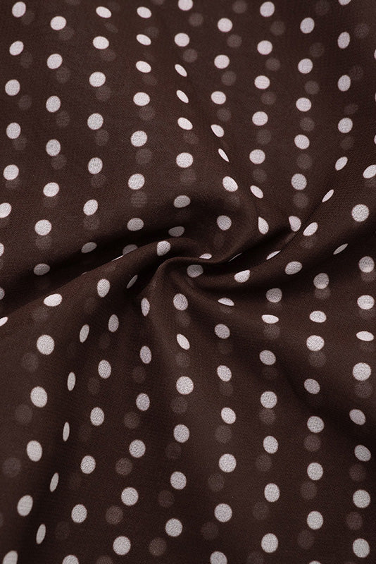 Polka Dot Sheer 2-Piece Shorts Set