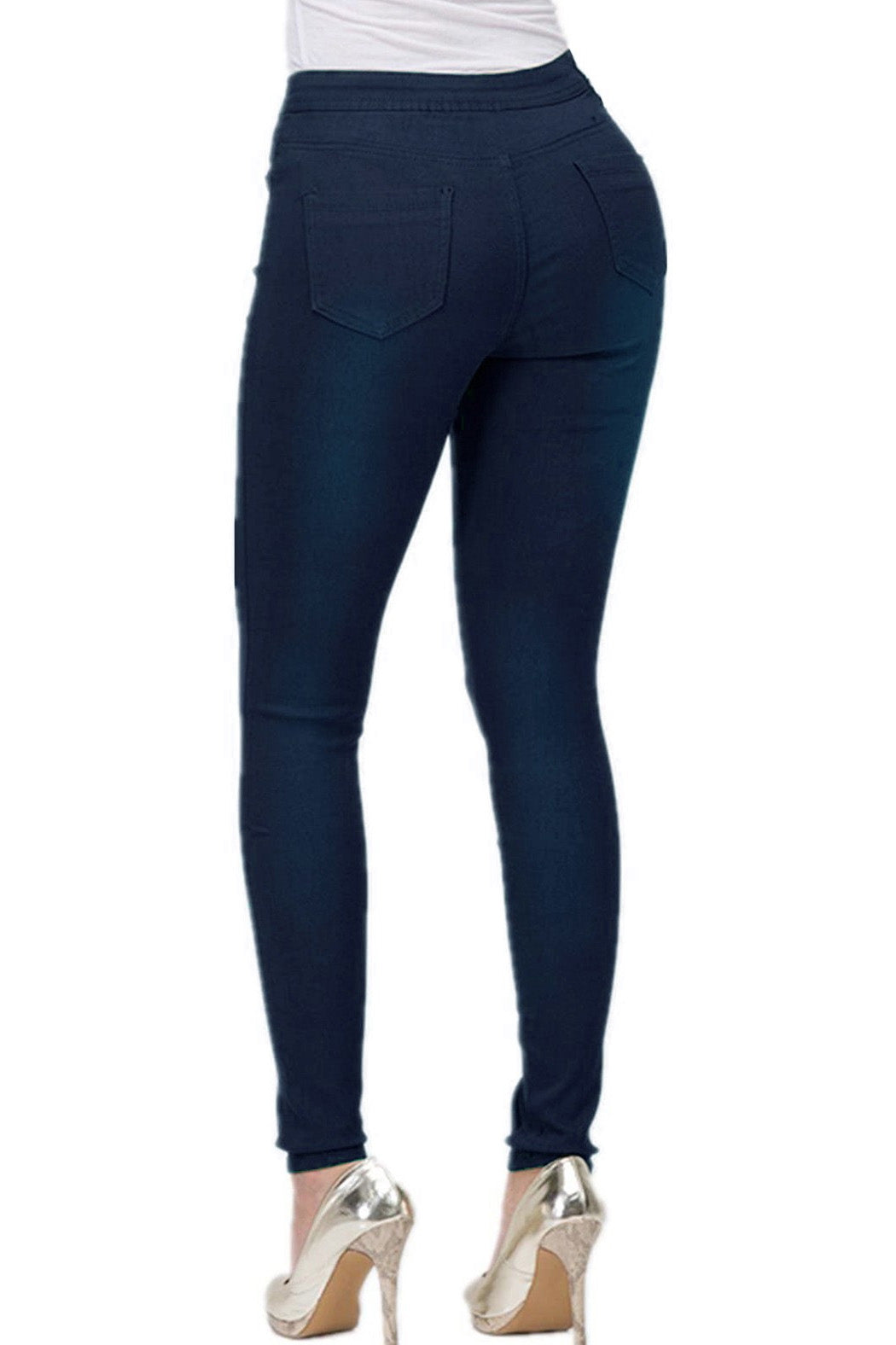 Classic High Waist Skinny Jeans