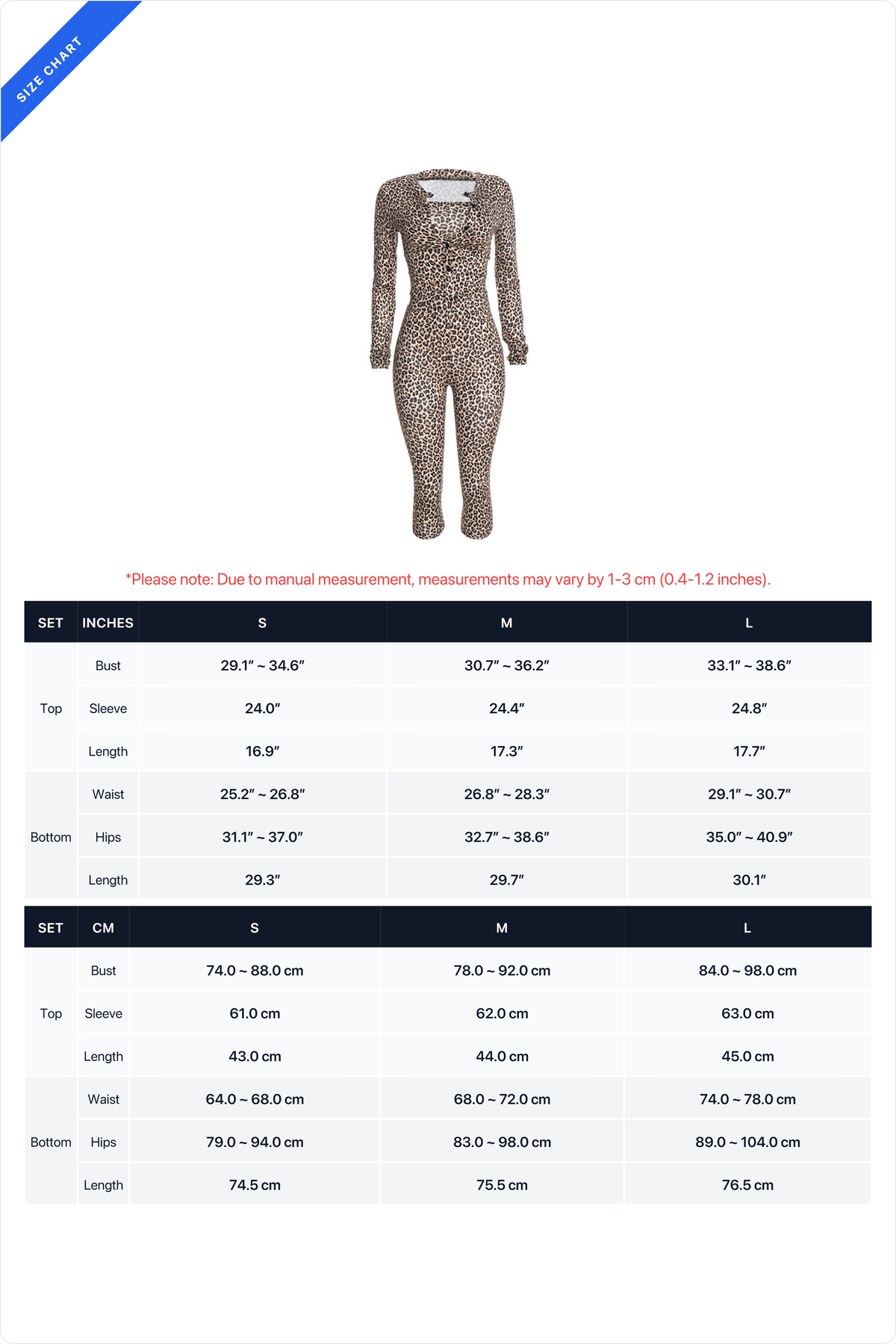Leopard Crop Top, Cardigan & Capri Pants Set