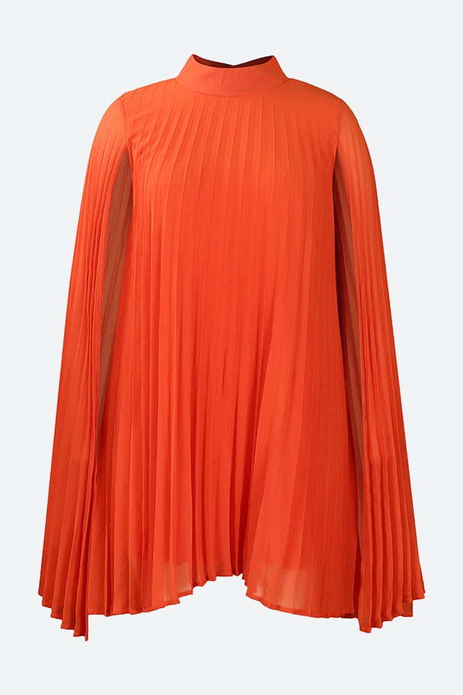 Pleats All Day Batwing Dress