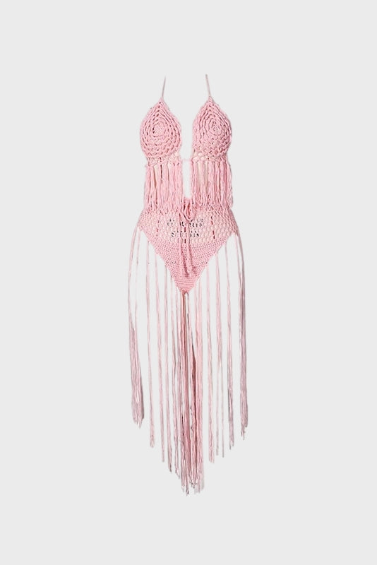 Crochet Fringe Set