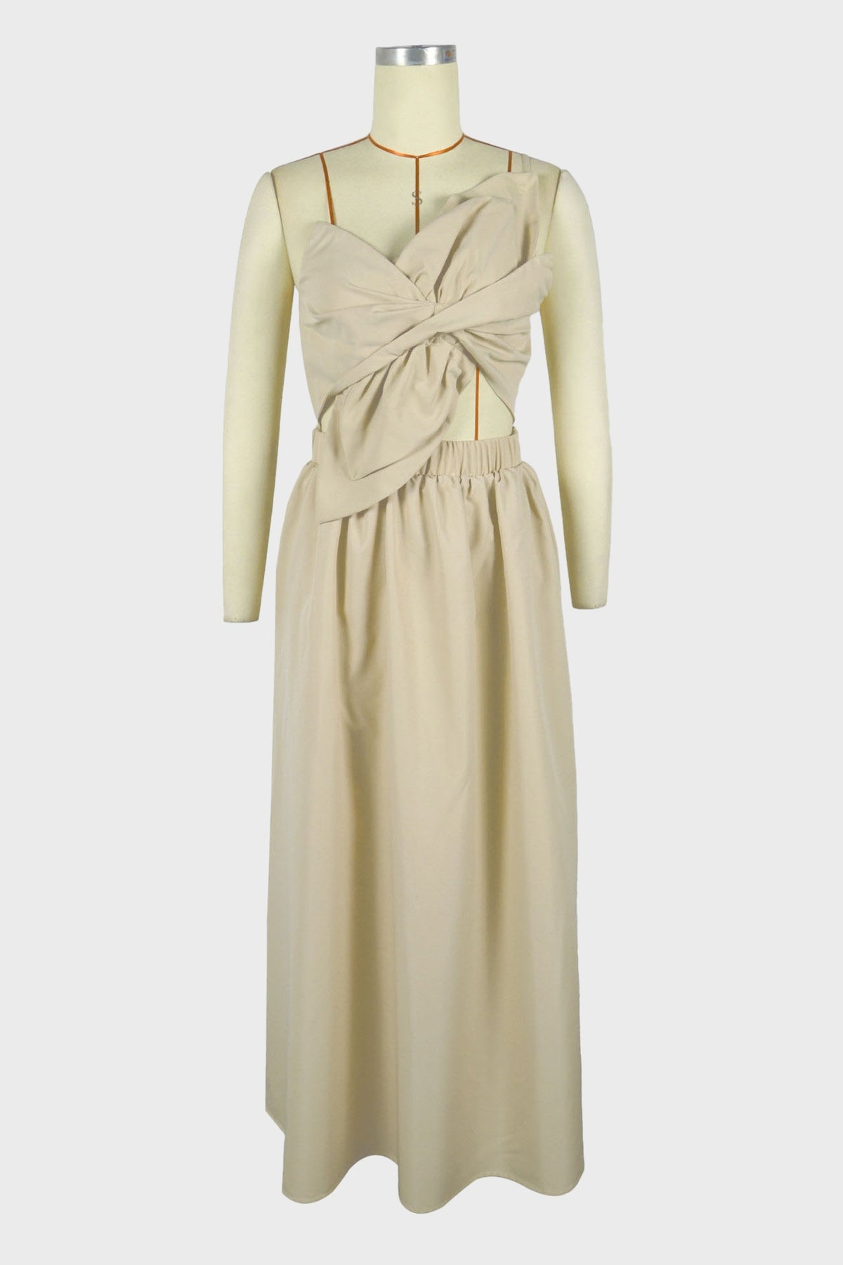 One-Shoulder Midi Dress