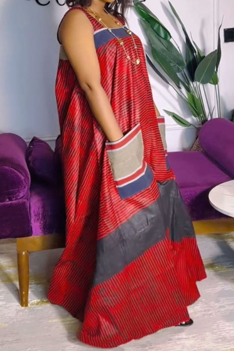 Printed Wide-Leg Jumpsuit