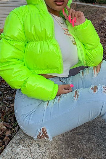 Puffer Cropped Jacket