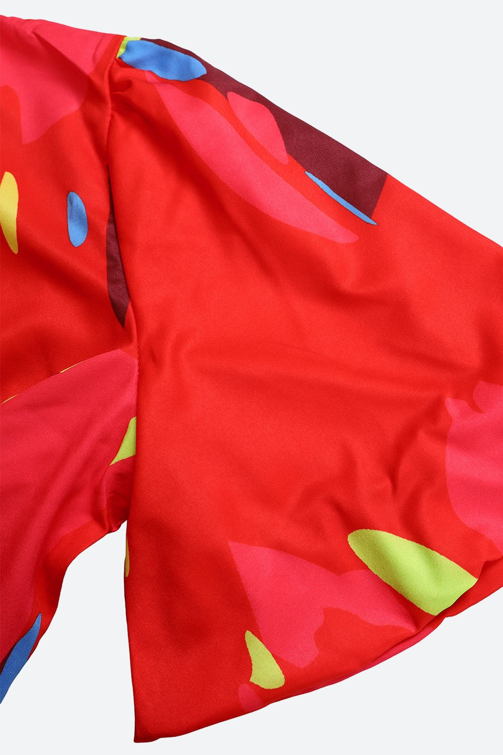 Tie Bow Colorblock Blouse