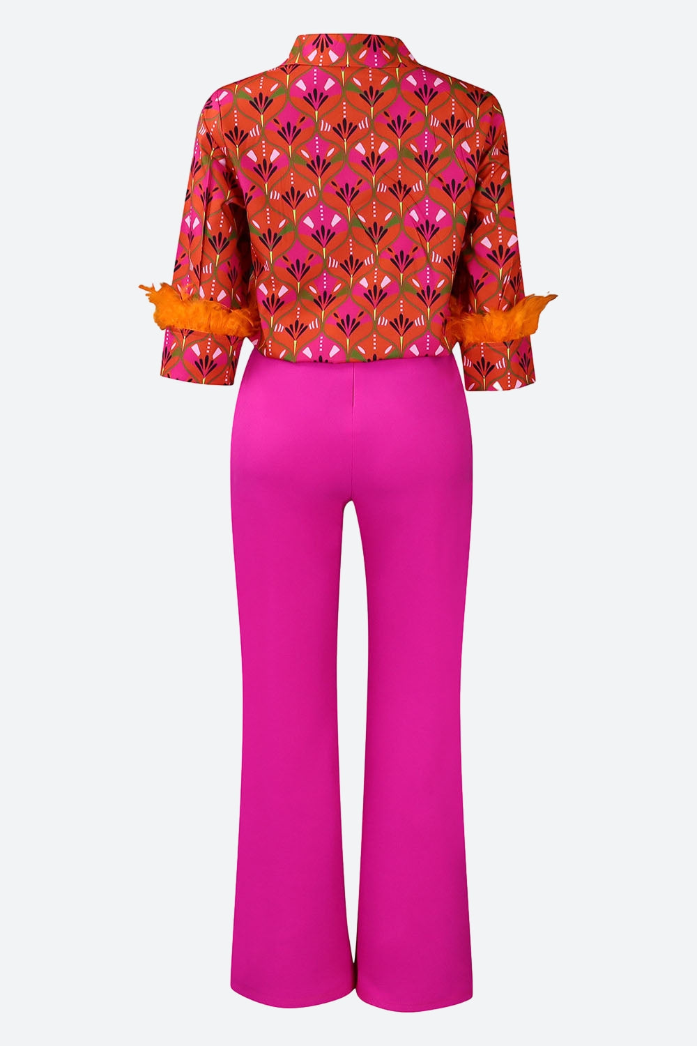 Printed Shirt & Pants Set