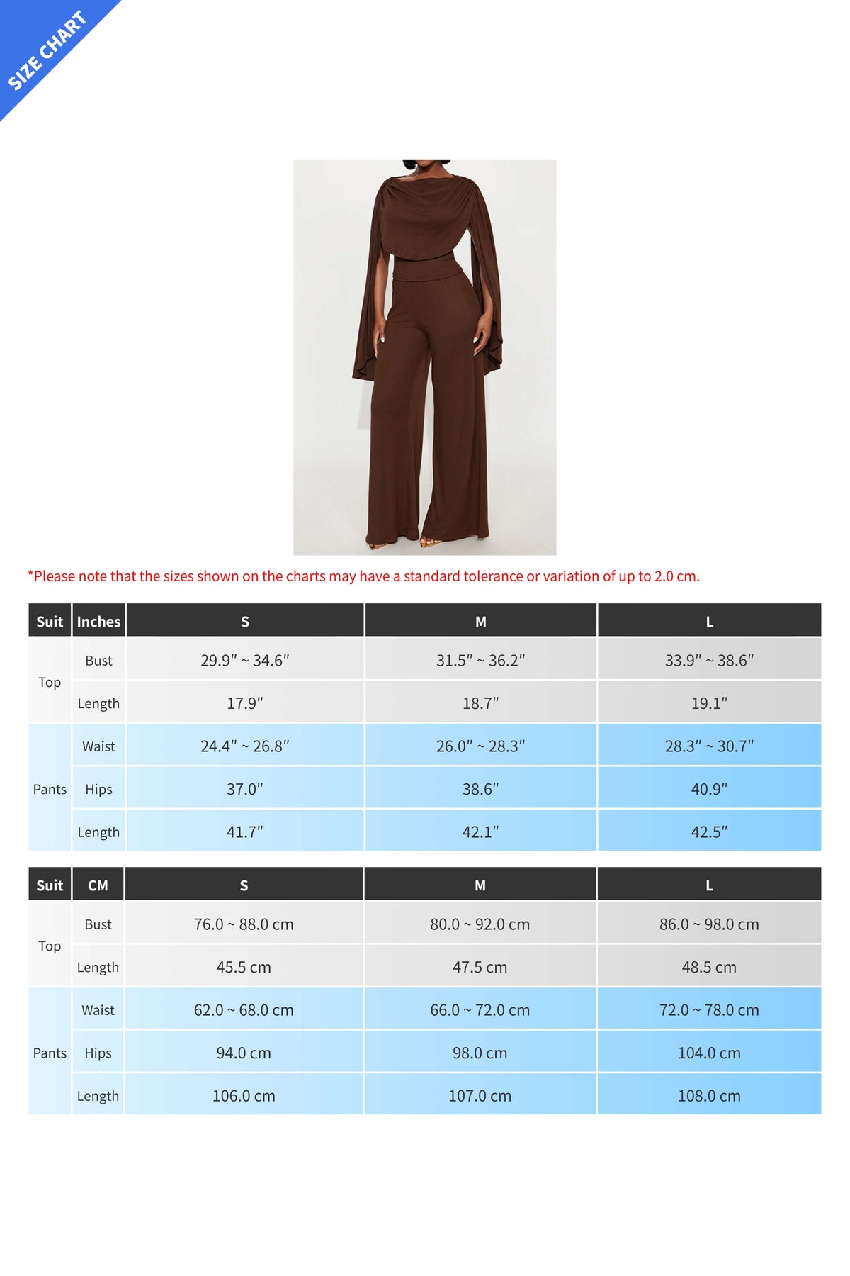 Draped Pant Set