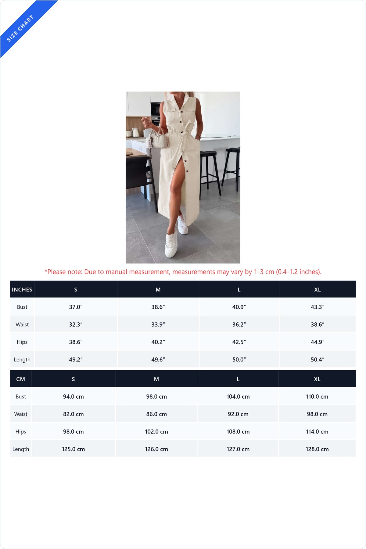 Sleeveless Belted Utility Maxi Shirt Dress