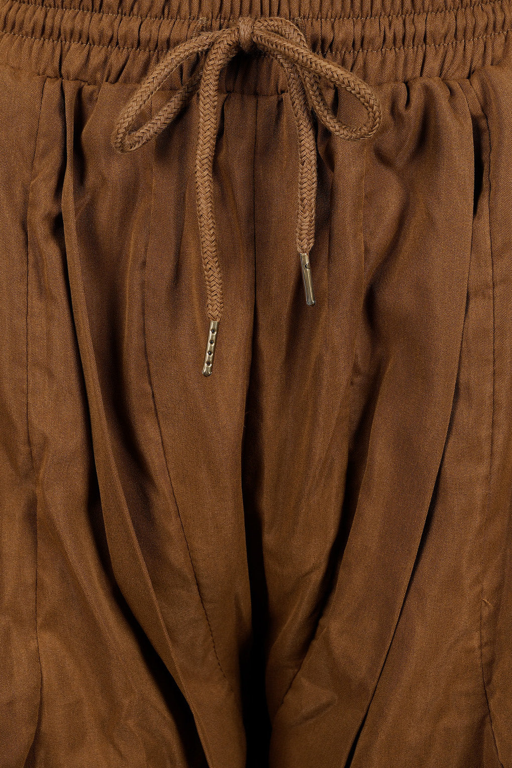 Patchwork Cargo Lantern Jogger Pants