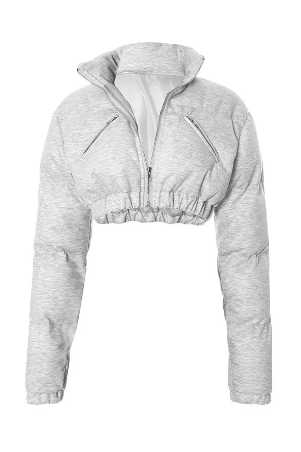 Cropped Puffer Jacket